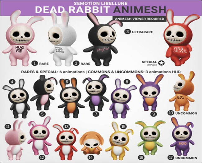 SEmotion Libellune Dead Rabbit #17 UNCOMMON