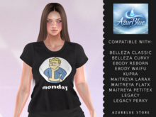{AB} Vault Boy - Monday - Shirt (F)