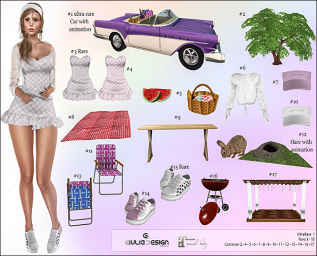 #12 Rabbit -[GIULIADESIGN] -picnic- COMMON