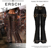 ERSCH - Faith pants -black-