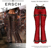 ERSCH - Faith pants -red-