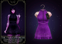 NOIR - The Twilight dress - purple