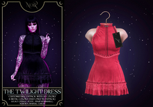 NOIR - The Twilight dress - fuchsia