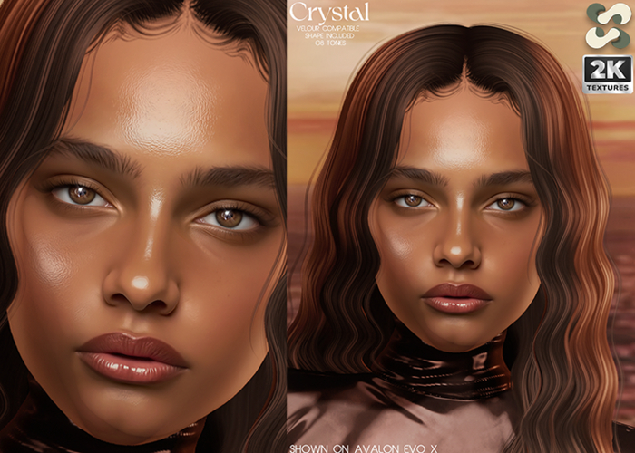 #Sore - Crystal Skin (Evox) - AMBER -