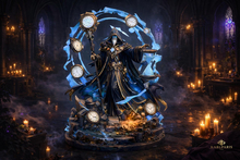 Chronomancer Wizard Statue – Time Mage Fantasy Decor