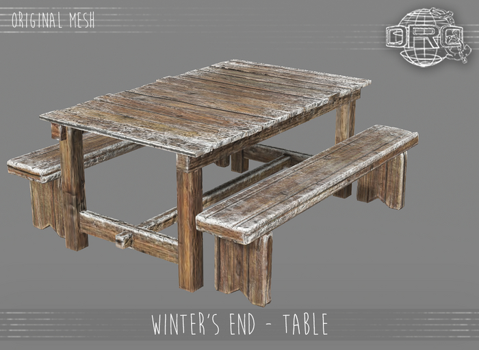 -DRD- Winter's End - Table