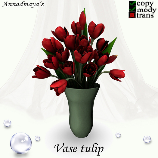 Vase tulip v. 6