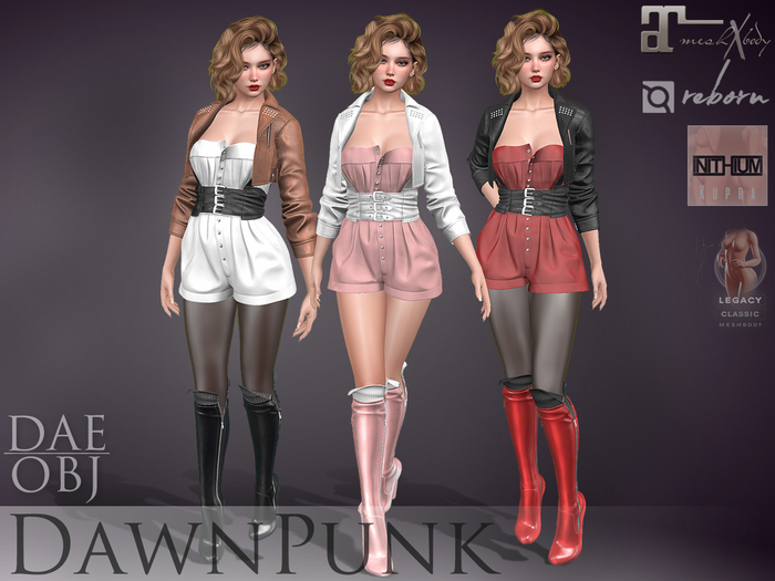 [GGTemplate] DawnPunk +DAE