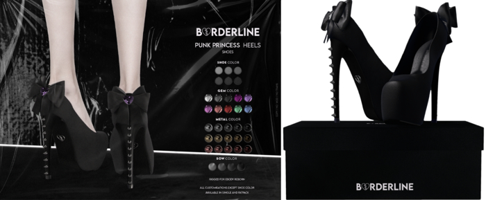 BORDERLINE - Punk Princess BLACK
