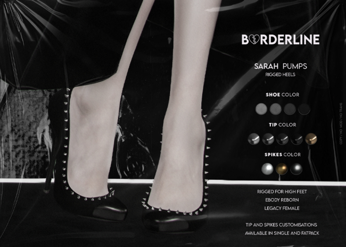 BORDERLINE - Sarah Pumps FATPACK