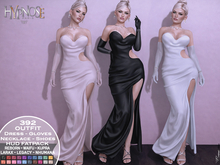 HYPNOSE - 392 OUTFIT DRESS GLOVES NECKLACE SHOES {WEAR ME}