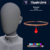 .:Thunderstorm:. 'Roimata' choker