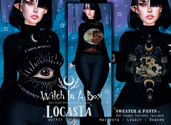 [Witch In A Box] Locasta Outfit FATPACK