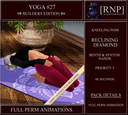 [RNP] Yoga #27  Reclining Diamond aka Thunderbolt Full Perm BENTO Yoga animation 