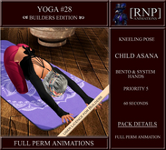 [RNP] Yoga #28 Child Pose Full Perm BENTO Yoga animation 