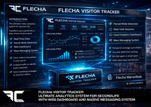 FLECHA Visitor Tracker – Parcel Analytics & Visitor Stats System