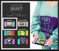 4 DUST: Stitch Game Console - blue/pink