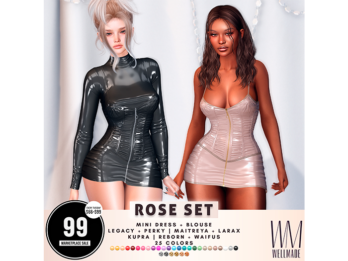 [WellMade] Rose Set - 99SALE MP!