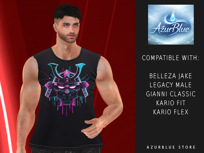 {AB} Cyber Samurai - Tank Top (M)