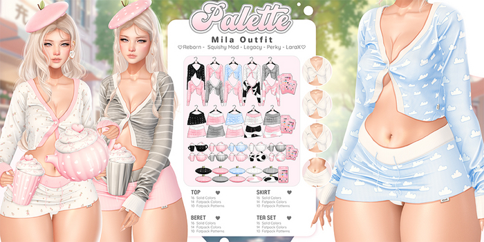 Palette - Mila Tea Set [Fatpack]