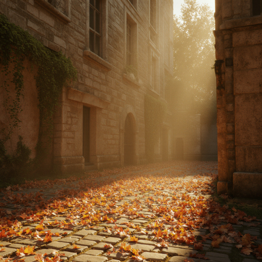 Autumn Corner Texture