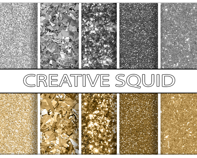 Gold Silver Set Textures