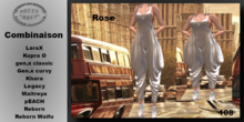** DC ** N108 - COMBINAISON Rose_ "UNPACKER"