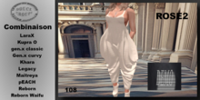 ** DC ** N108 - COMBINAISON Rose2_DEMO "UNPACKER"