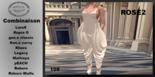 ** DC ** N108 - COMBINAISON Rose2_ "UNPACKER"