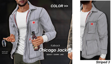 <Kalback> Chicago Jacket Striped 3