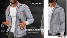 <Kalback> Chicago Jacket Striped 2
