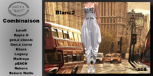 ** DC ** N108 - COMBINAISON Blanc2_ "UNPACKER"