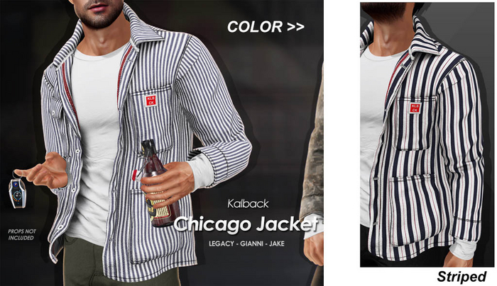 <Kalback> Chicago Jacket Striped