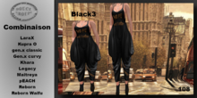 ** DC ** N108 - COMBINAISON Black3_ "UNPACKER"