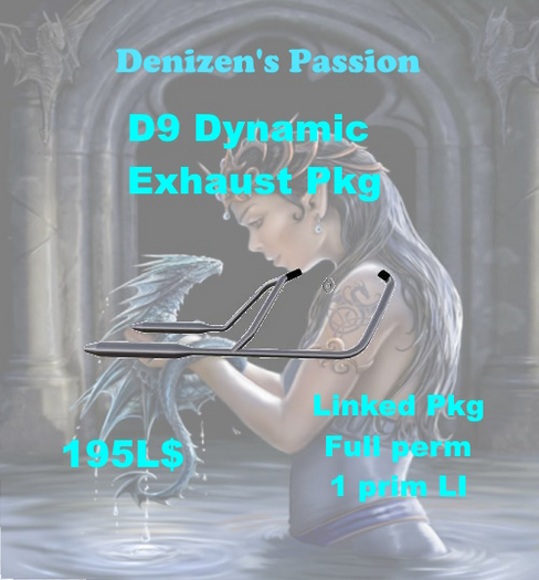 D9 Dynamic Exhaust PKG