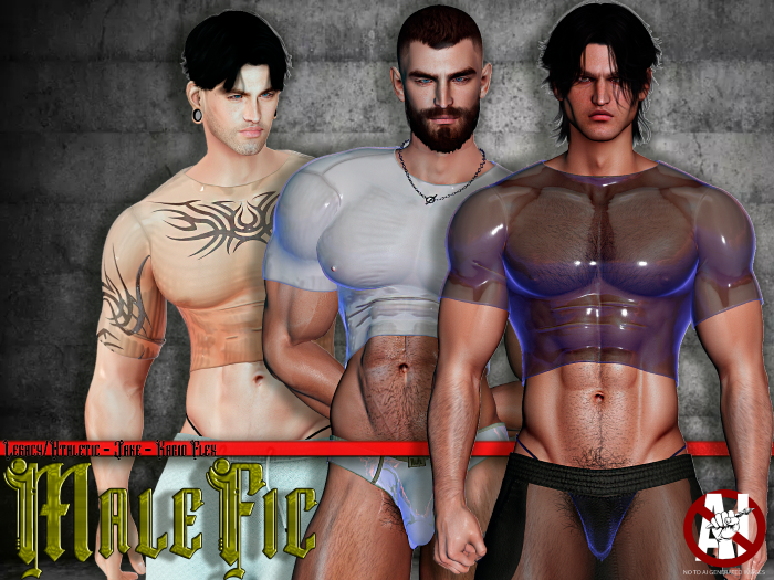 !!MaleFic Rubber Shirt  DEMO
