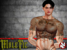 !!MaleFic Rubber Shirt  DARK