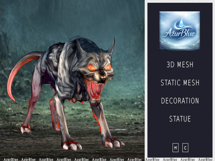 {DE} Wolfen Striker - 3D Mesh