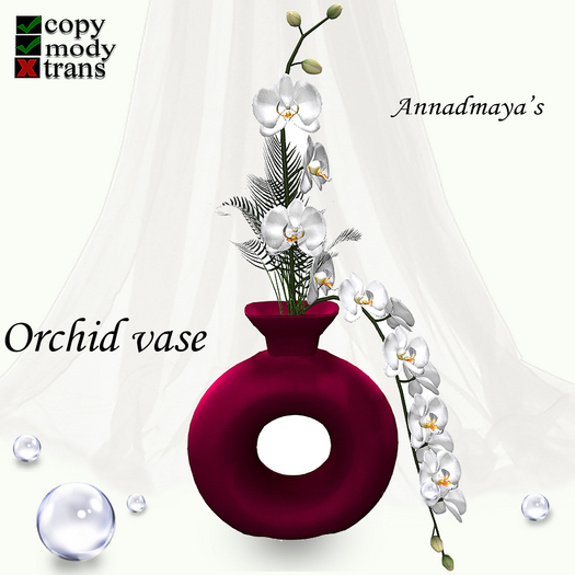 Orchid vase v. 13