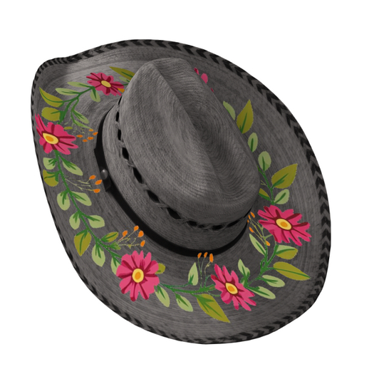 Grey Pink Cowboy Hat (ADD)