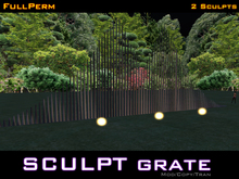 Grate / Sculptie - Alota! . Sculpt Prims --- Mod/Copy/Tran