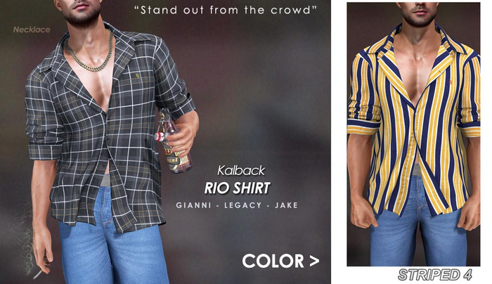 <Kalback> Rio Shirt Striped 4