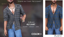 <Kalback> Rio Shirt Plaid 3