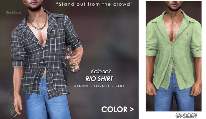 <Kalback> Rio Shirt Green