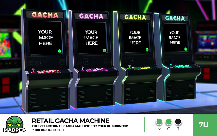 MadPea Retail Gacha Machine - Essentials Pack
