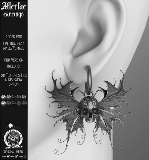 DEMO Badwolf - Afterfae Earrings