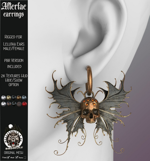Badwolf - Afterfae Earrings