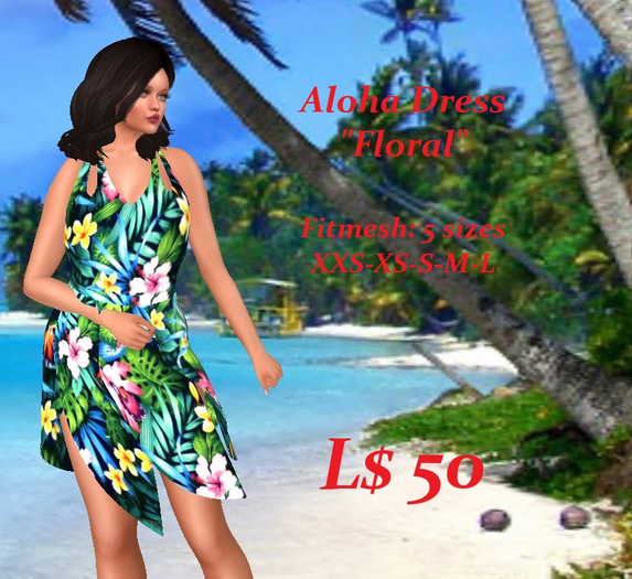 Aloha Dress-Floral