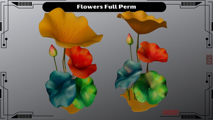 Flowers Full Perm A