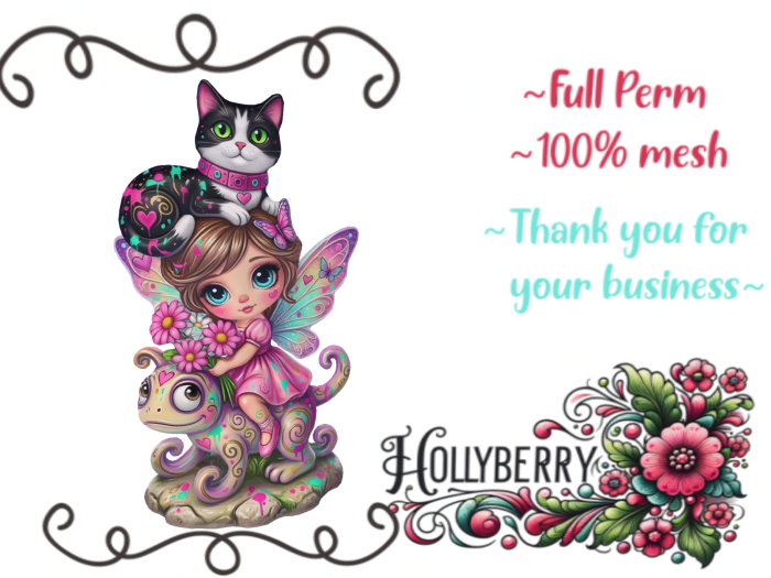 HB: Whimsy Fairy & Cat Stack FuLL PERM